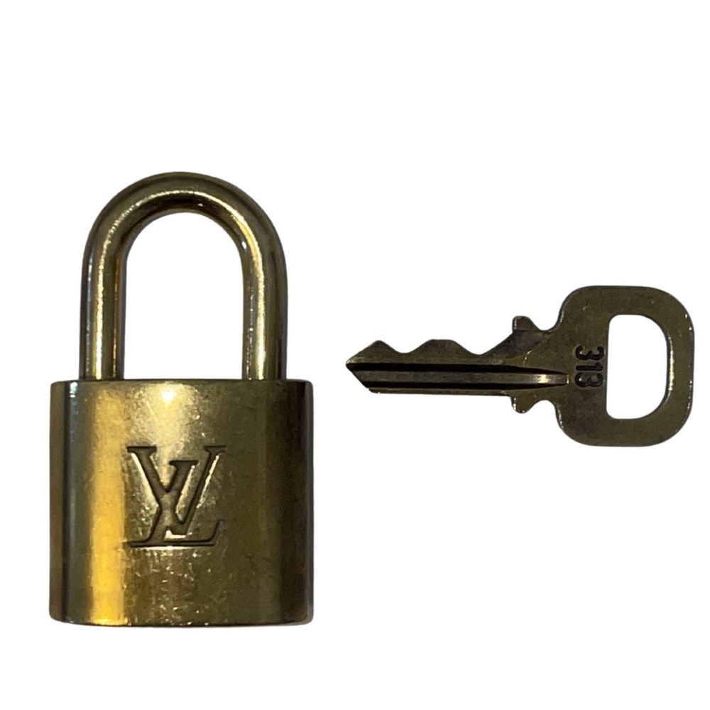 Authentic Louis Vuitton Padlock with Key #313